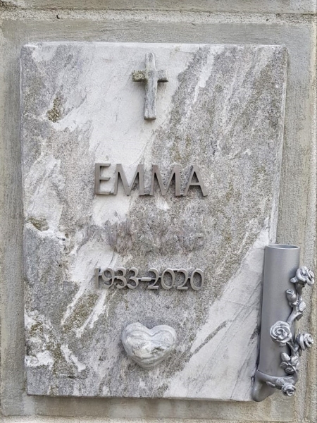 Urnentafel Goldmarmor